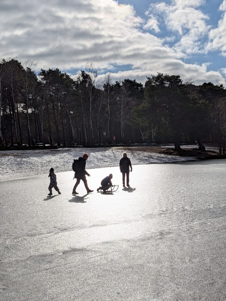 Eisspaziergang